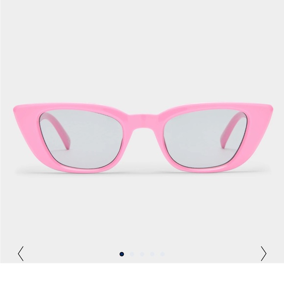 Le Specs Dream Lover Sunglasses in Bright Pink (Like-New) main image 10